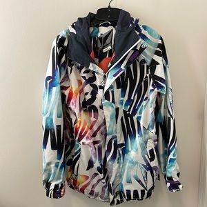 Volcom women’s snowboarding jacket (M)